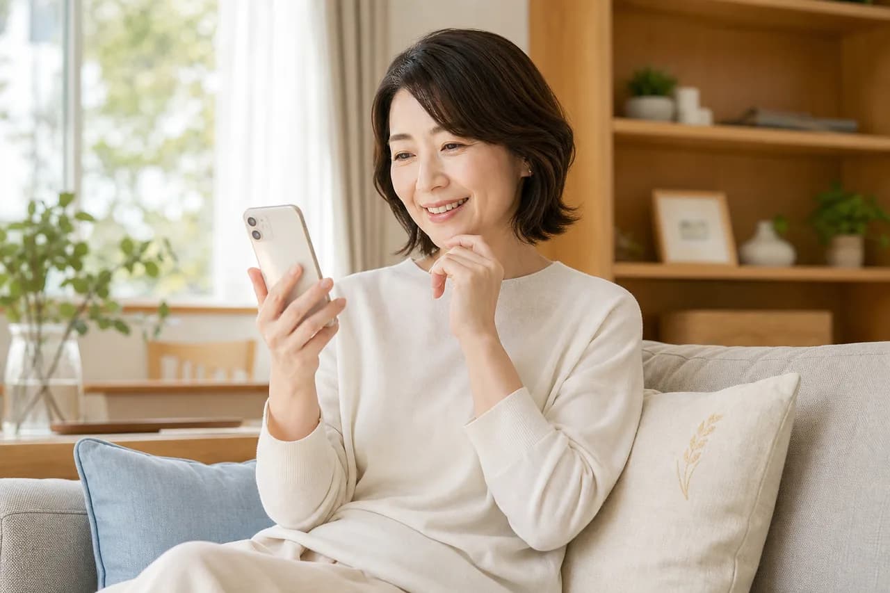 自宅で、そのまま